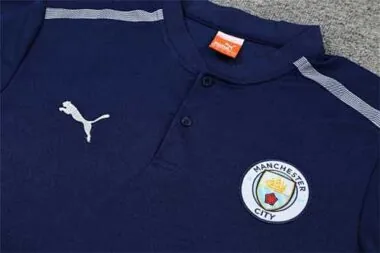 Manchester City Polo deep sapphire blue