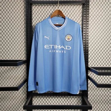 23-24 Manchester City home Long Sleeve