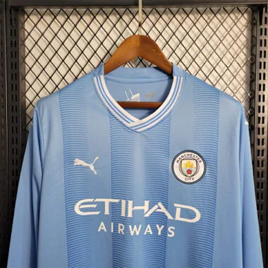 23-24 Manchester City home Long Sleeve