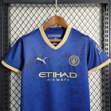 2023/24 Manchester City Blue Special Edition kids kit