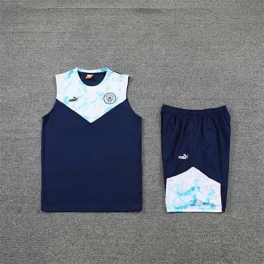 2022/23 Manchester City vest training suit kit Royal Blue