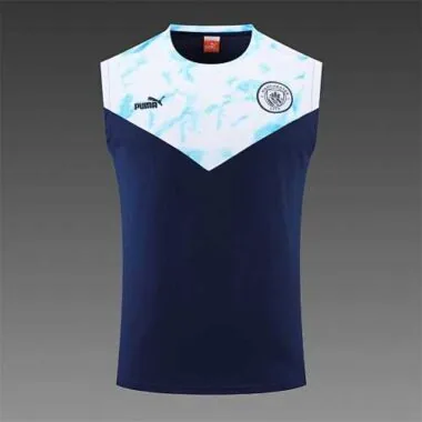 2022/23 Manchester City vest training suit kit Royal Blue
