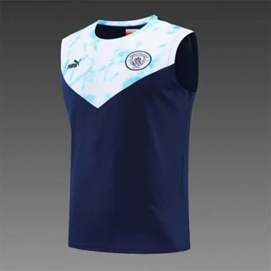 2022/23 Manchester City vest training suit kit Royal Blue