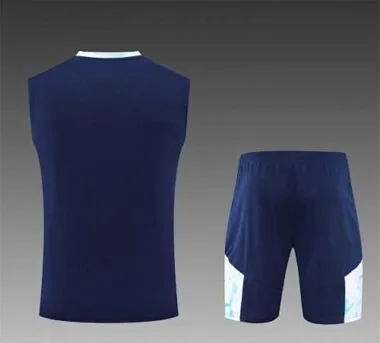 2022/23 Manchester City vest training suit kit Royal Blue