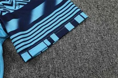 22-23 Manchester City Training Wear Short Sleeve Kit Blue