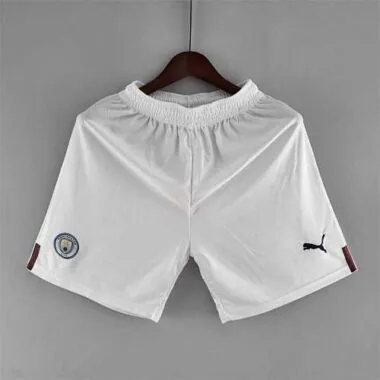 22-23 Manchester City Shorts White