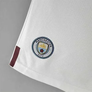 22-23 Manchester City Shorts White