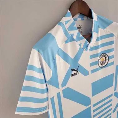 22-23 Manchester City pre-match bluewhite
