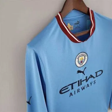 22-23 Manchester City home long sleeve