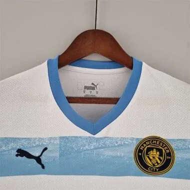 22-23 Manchester City commemorative white blue