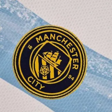 22-23 Manchester City commemorative white blue
