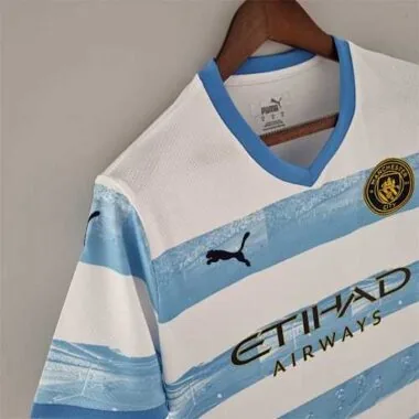 22-23 Manchester City commemorative white blue