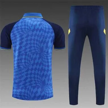 Polo Chelsea blue print