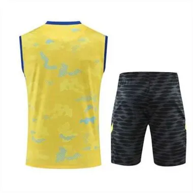 22-23 Chelsea vest training suit kit yellow