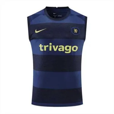 22-23 Chelsea vest training suit kit royal blue