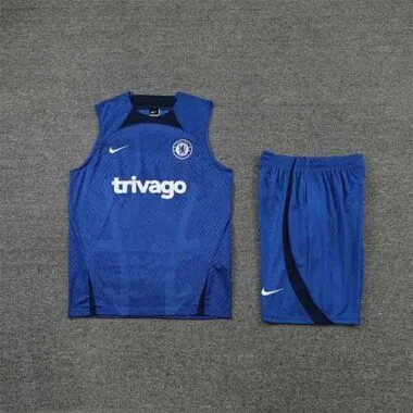 2022/23 Chelsea vest training suit kit Diamond Blue