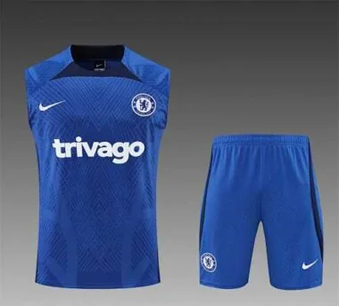 2022/23 Chelsea vest training suit kit Diamond Blue