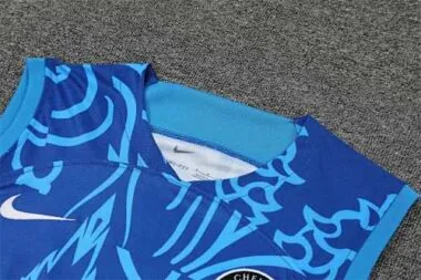 22-23 Chelsea vest training suit kit Blue Camo