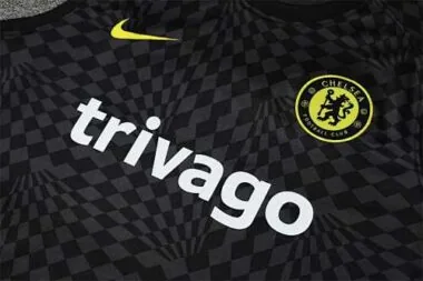 22-23 Chelsea vest training kit kit black stripe