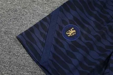 22-23 Chelsea trainingspak met korte mouwen, saffierblauw