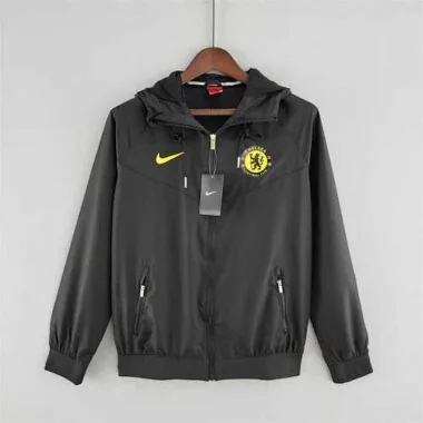 22-23 Chelsea black Windbreaker