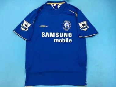 05-06 Chelsea, Heimtrikot, blau