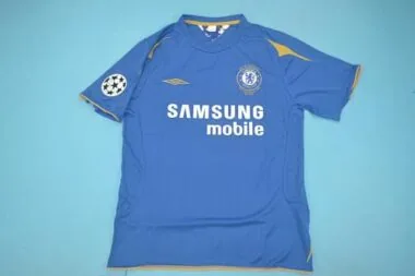 05-06 Chelsea, Heimtrikot, blau