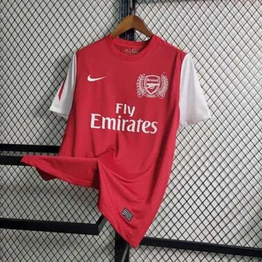 11-12 Retro Arsenal 125th Aniversary Home S-XXL Cheap Soccer Jerseys