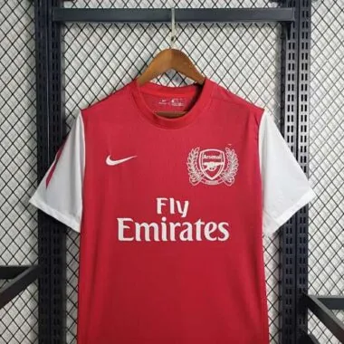 11-12 Retro Arsenal 125th Aniversary Home S-XXL Cheap Soccer Jerseys
