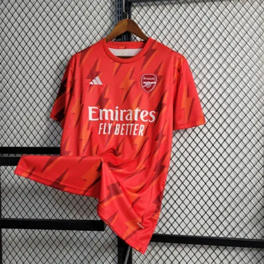23-24 Arsenal Red Training Suit