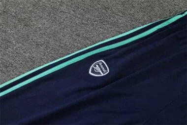 Polo Arsenal sapphire blue with red border