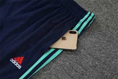 Polo Arsenal sapphire blue with red border