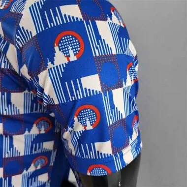 22-23 Arsenal POLO bluewhite plaid