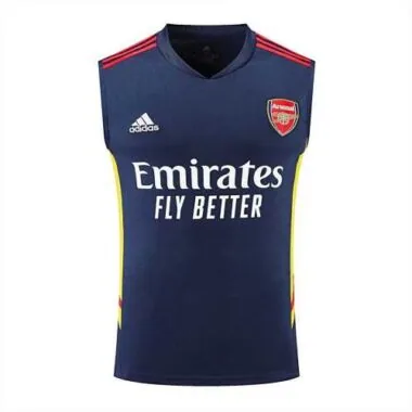 22-23 Arsenal vest training suit kit Royal Blue