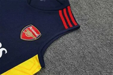 22-23 Arsenal vest training suit kit Royal Blue