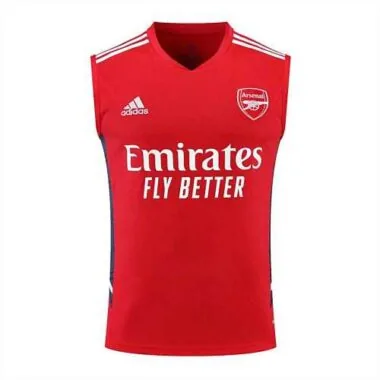 22-23 Arsenal vest training suit kit red