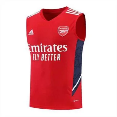 22-23 Arsenal vest training suit kit red