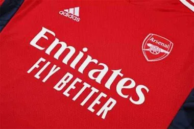 22-23 Arsenal vest training suit kit red