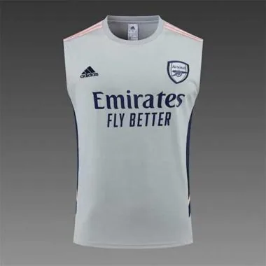 22-23 Arsenal vest training suit kit Grey