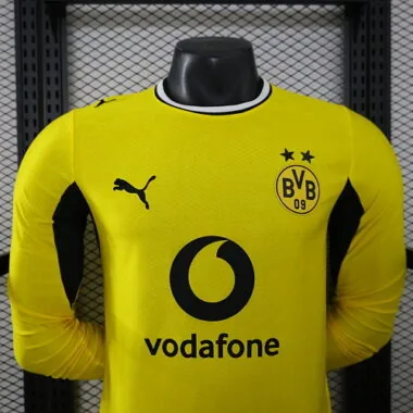 26-27 Player Dortmund Home Long Sleeve Kit Cheap Football Jersey Wholesale Yupoo