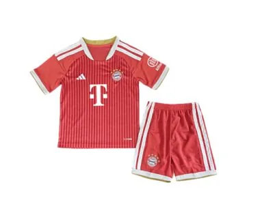 26-27 Kids FC Bayern Home Kit Cheap Football Jersey Wholesale Yupoo