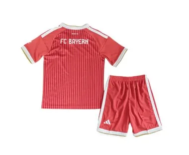 26-27 Kids FC Bayern Home Kit Cheap Football Jersey Wholesale Yupoo