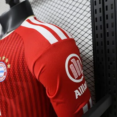 26-27 Player FC Bayern Home Long Sleeve Kit S-3XL Cheap Football Jersey Wholesale Yupoo