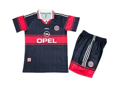 97-99 Kids Retro FC Bayern Home Kit Cheap Football Jersey Wholesale Yupoo