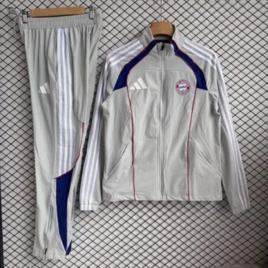 25-26 FC Bayern Windbreaker Jackets With Pants Cheap Football Jersey Wholesale Yupoo
