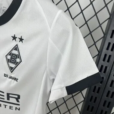 25-26 Kids Borussia Mönchengladbach Home Kit Cheap Football Jersey Wholesale Yupoo