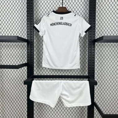 25-26 Kids Borussia Mönchengladbach Home Kit Cheap Football Jersey Wholesale Yupoo