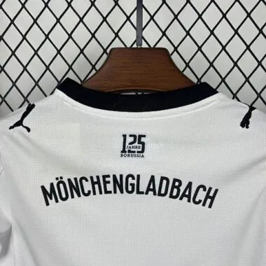 25-26 Kids Borussia Mönchengladbach Home Kit Cheap Football Jersey Wholesale Yupoo