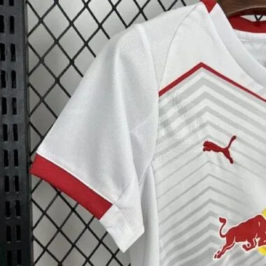 25-26 Kids RB Leipzig Home Kid Cheap Football Jersey Wholesale Yupoo