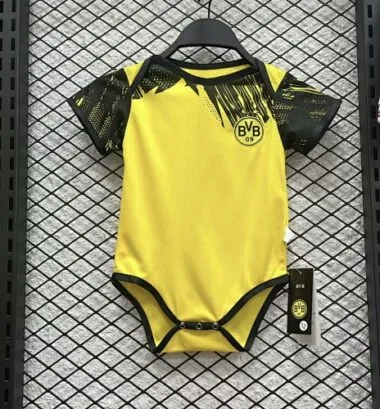 25-26 Borussia Dortmund Home Baby Uniform Cheap Football Jersey Wholesale Yupoo